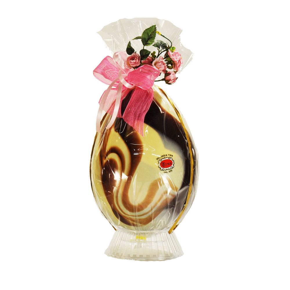 uovo cioccolato marmorizzato dolciaria tina